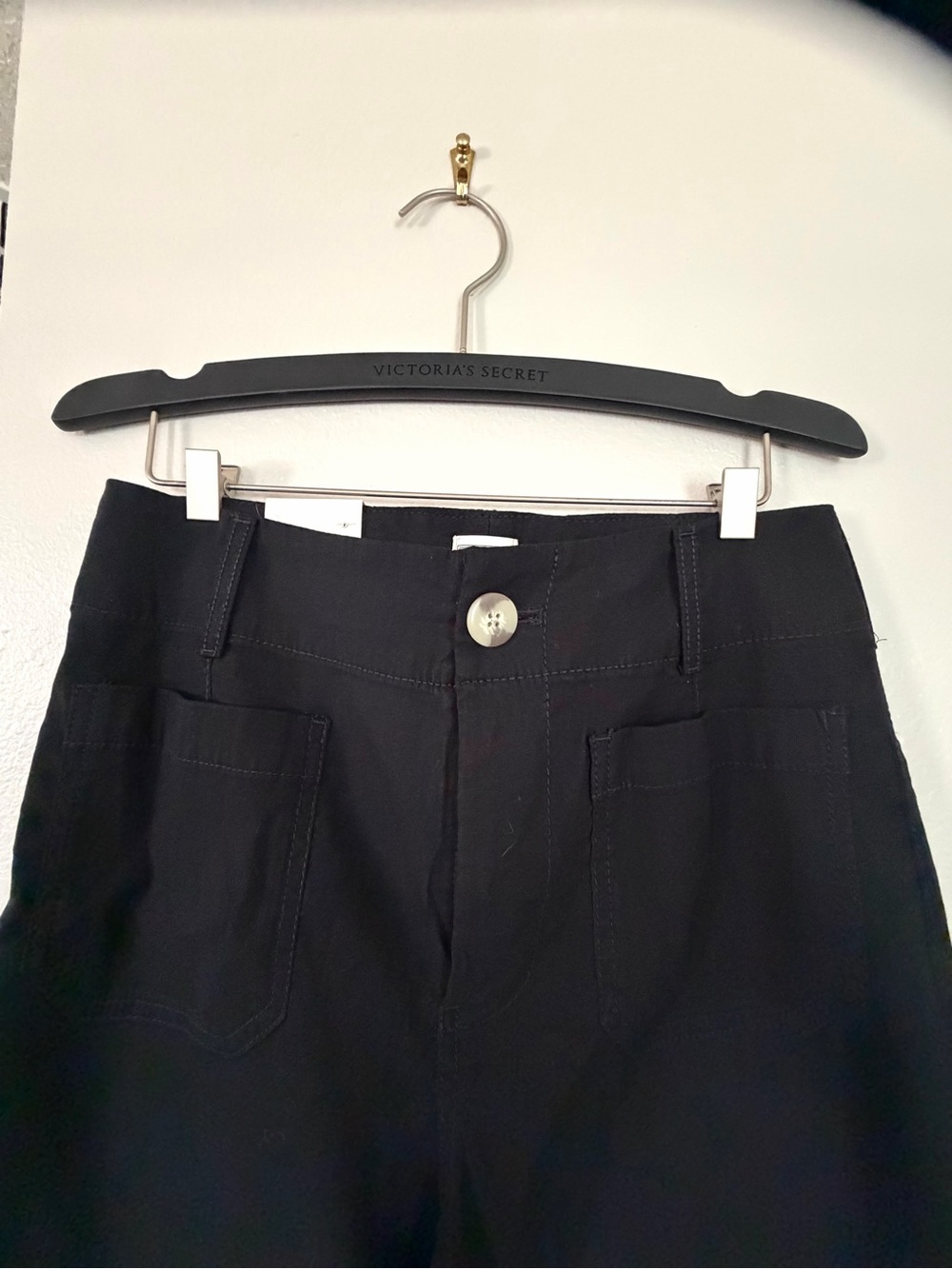 Maeve Black High-Rise Petite Trousers with Contrast Stitch - Picture 10 of 10